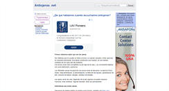 Desktop Screenshot of antiojeras.net